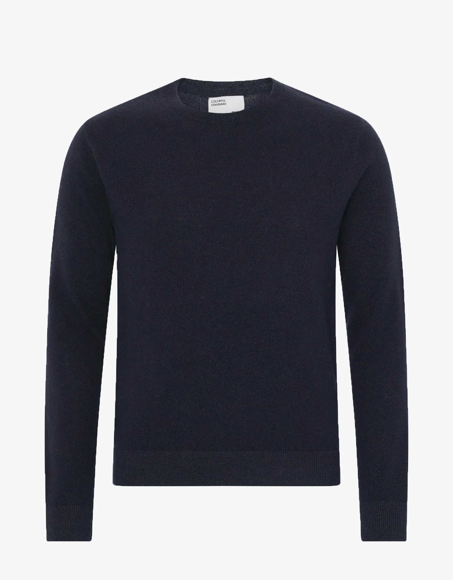 Light Merino Wool Crew - Navy Blue