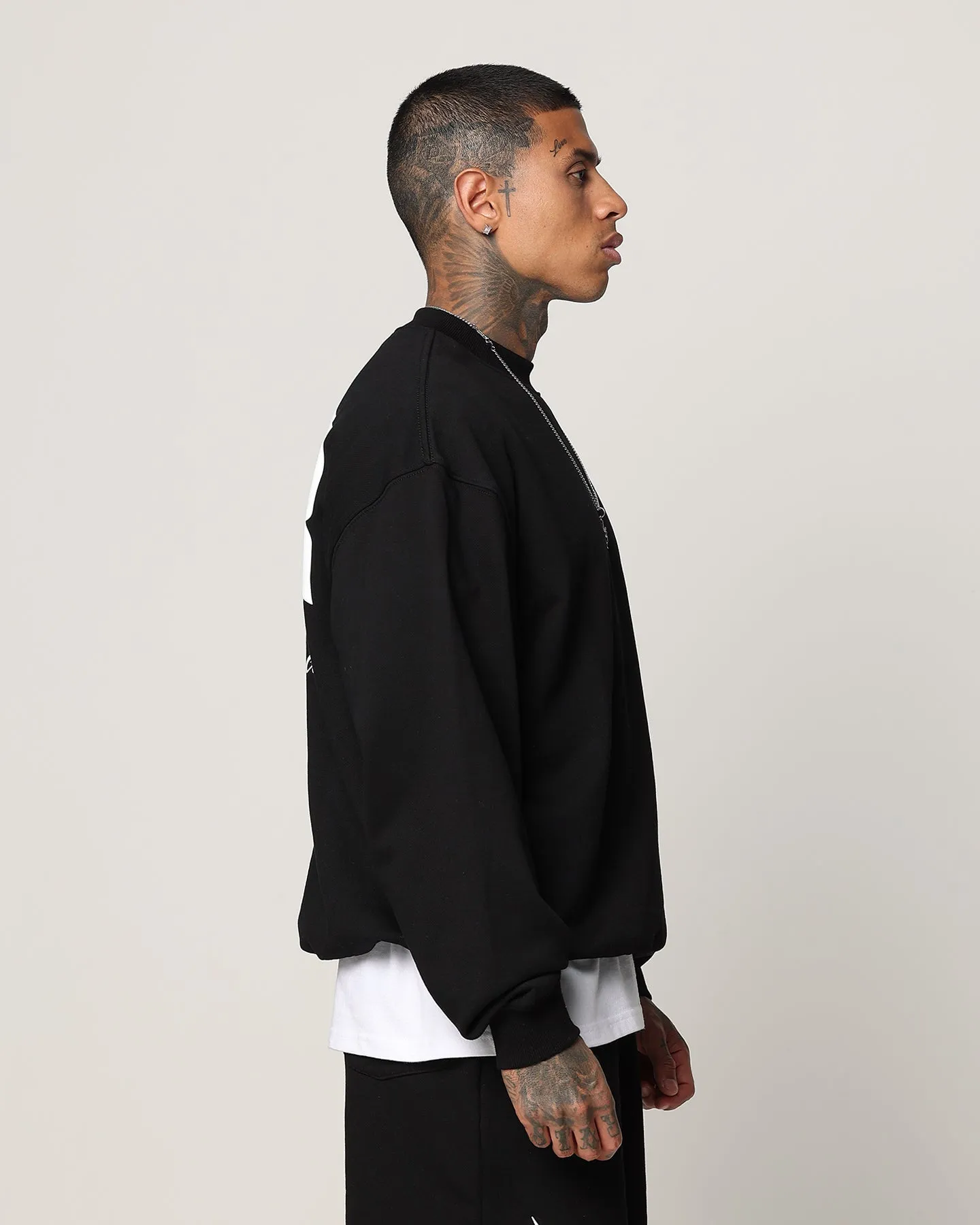 Loiter Essential Spire Crewneck Black