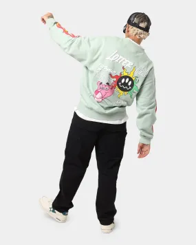 Loiter Freedom Multi Logo Crewneck Pistachio