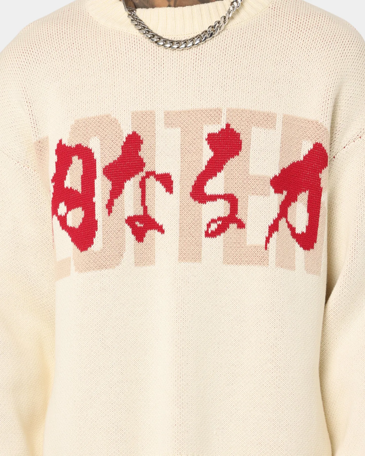 Loiter Honour Knit Sweater Off White