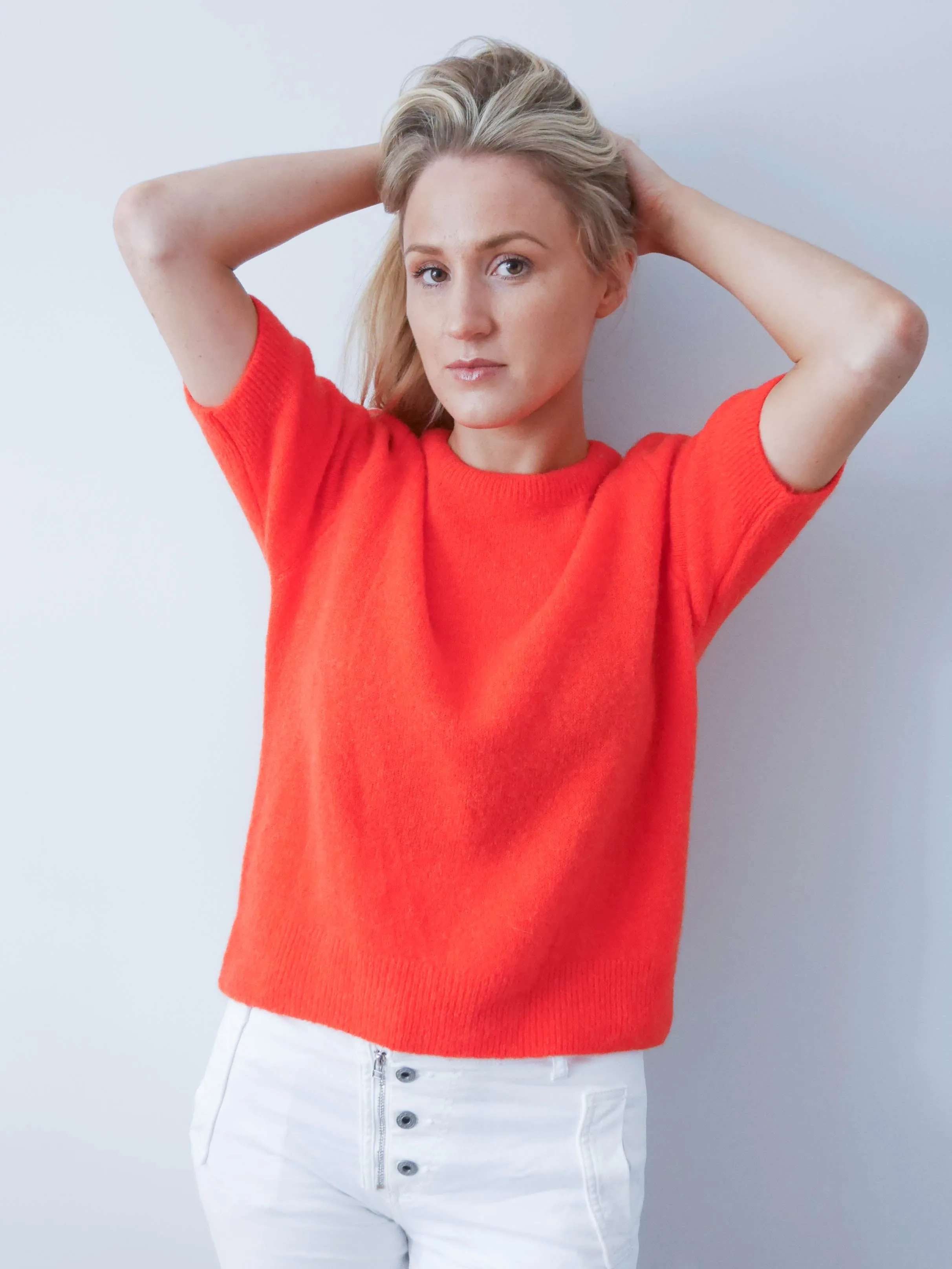 Lucy Knit Orange