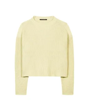 Luisa Cerano Ribbed Round Neck Pullover