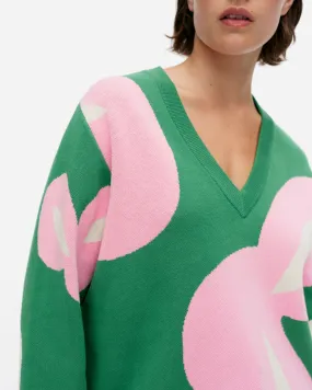 Marimekko Viuhko Poiminto Knitted Cotton Pullover