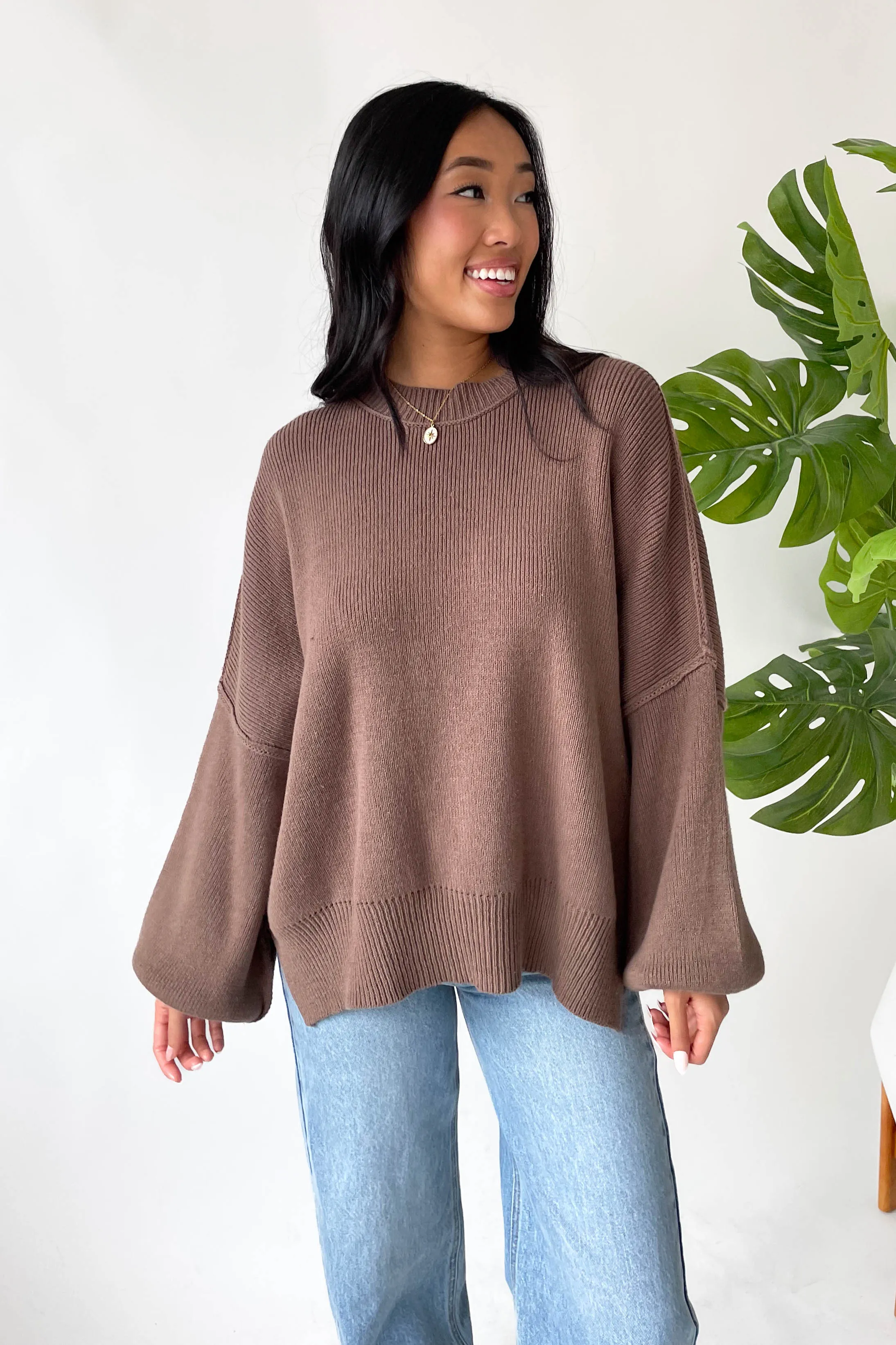 Martha Sweater in Brown