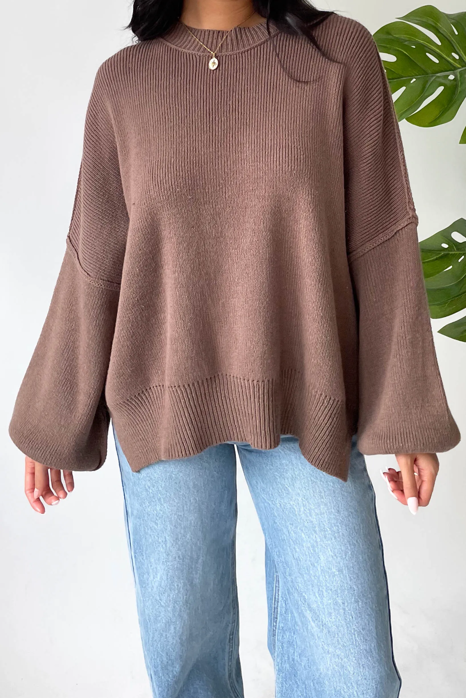 Martha Sweater in Brown