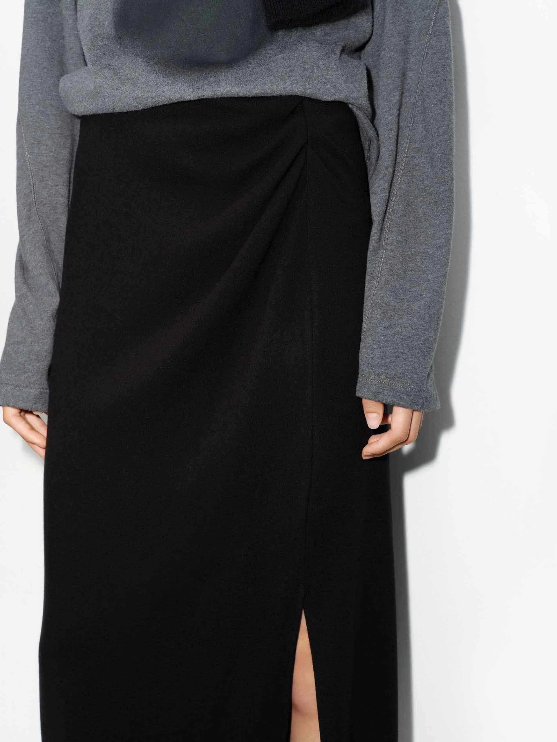 Maxi Side Slit Skirt