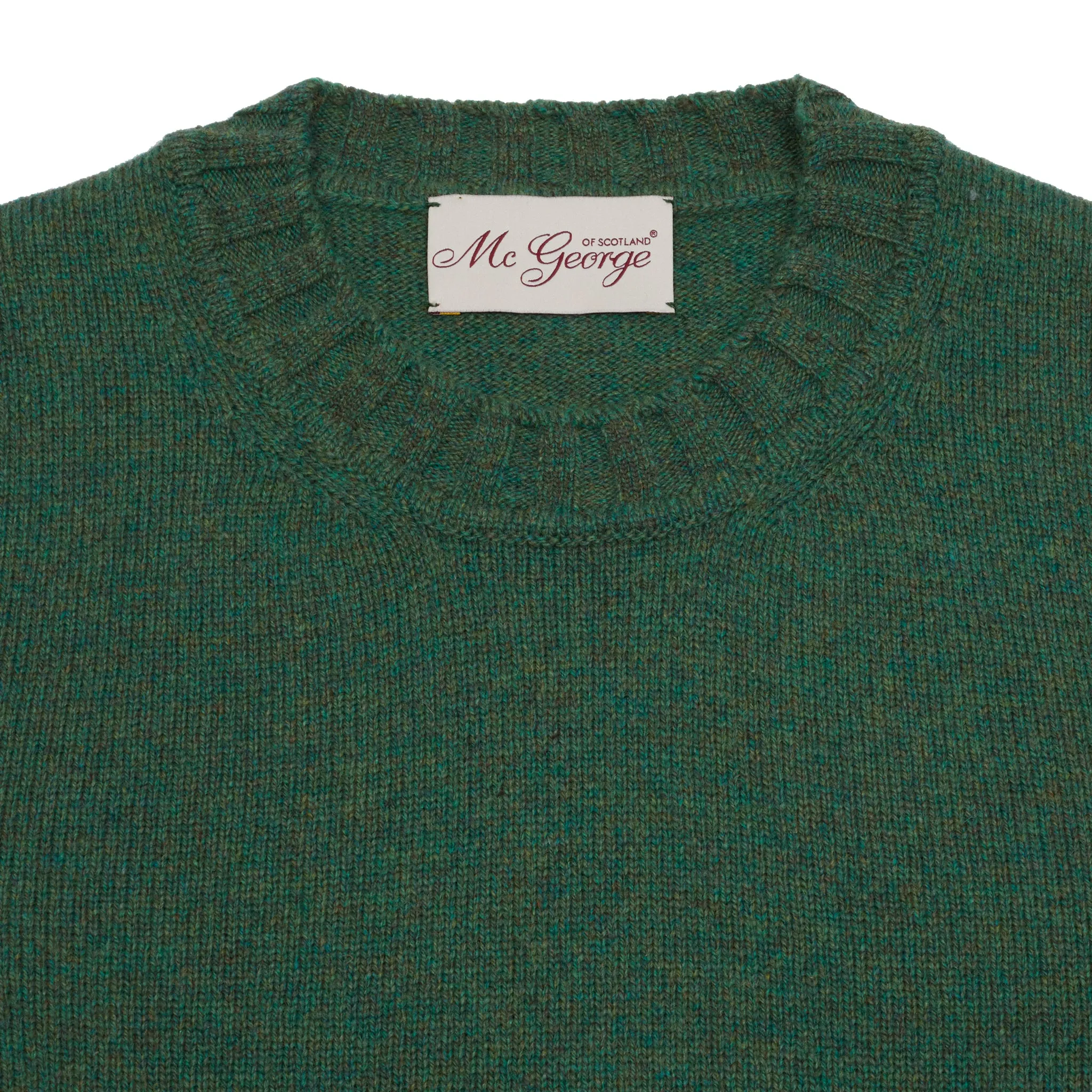 McGeorge of Scotland Crewneck Jumper in Green