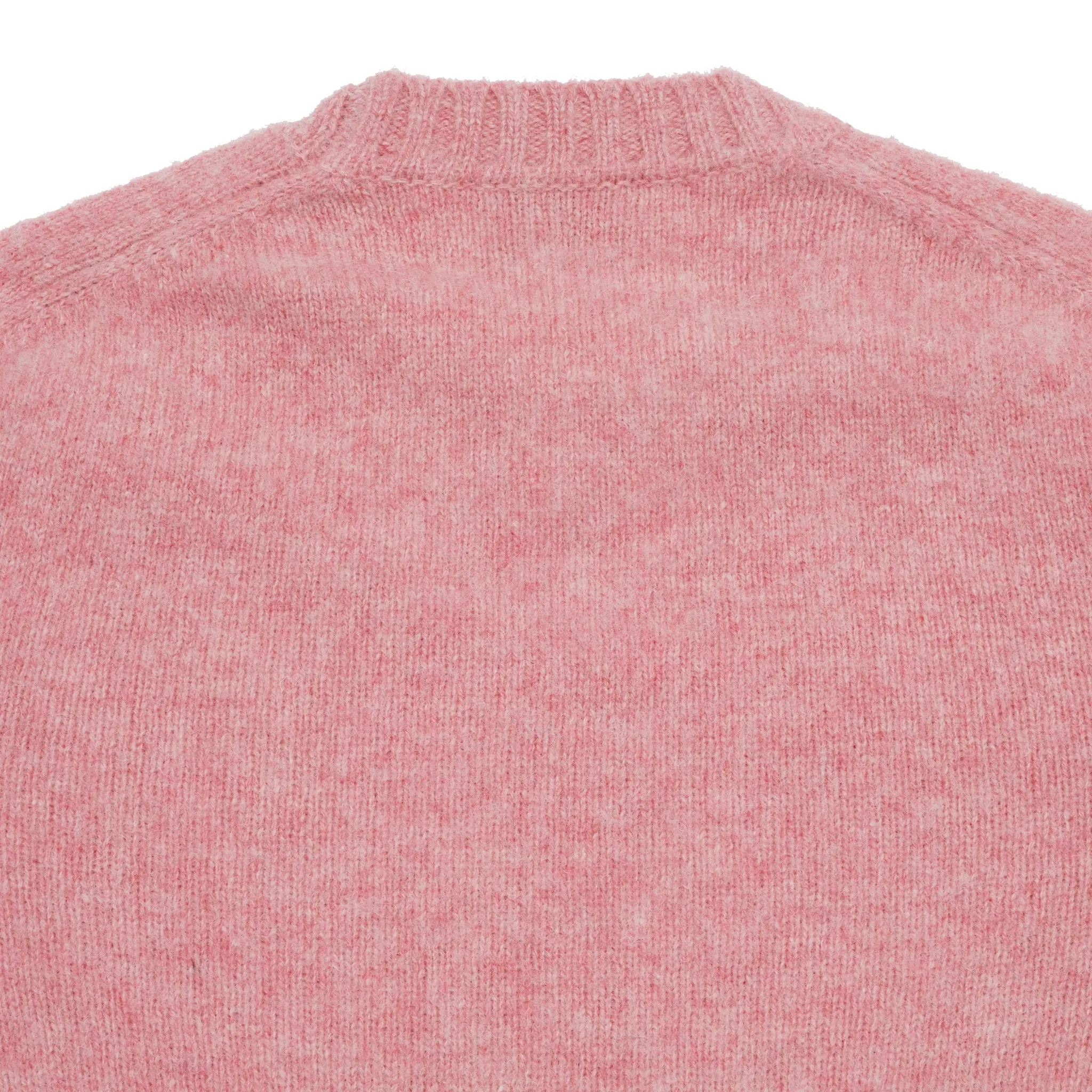 McGeorge of Scotland Supersoft Shetland Shaggy Jumper in Pink