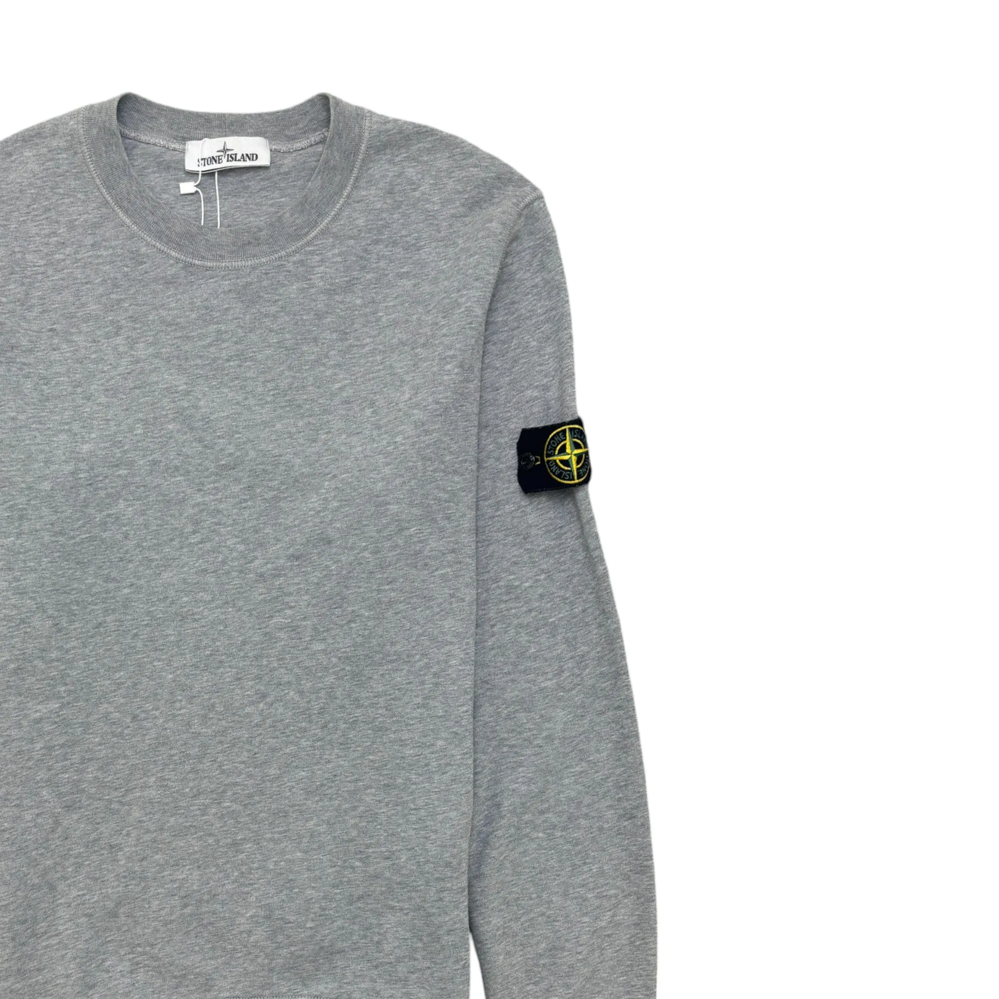 Men's Applique Logo Jumper Grey Size L