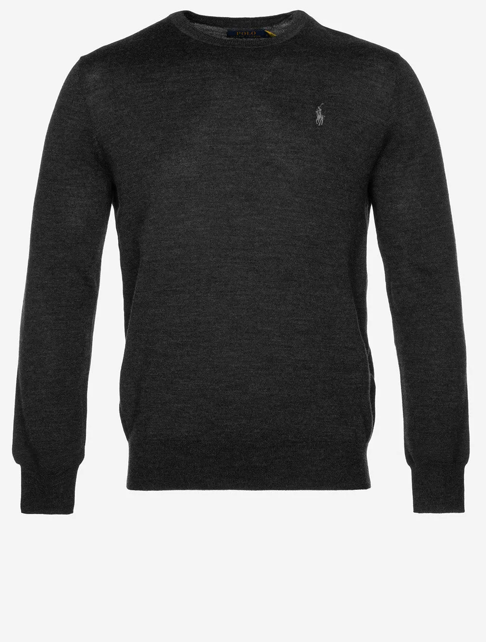 Merino Crew Neck Jumper Grey