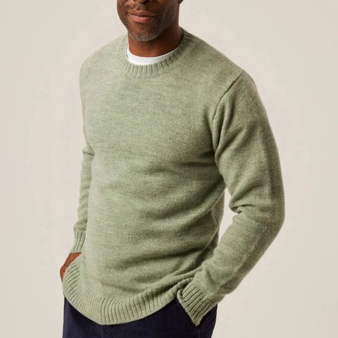 Mint Makers Stitch Crew Neck Jumper Sweater