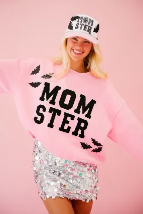 MOMSTER PINK PULLOVER