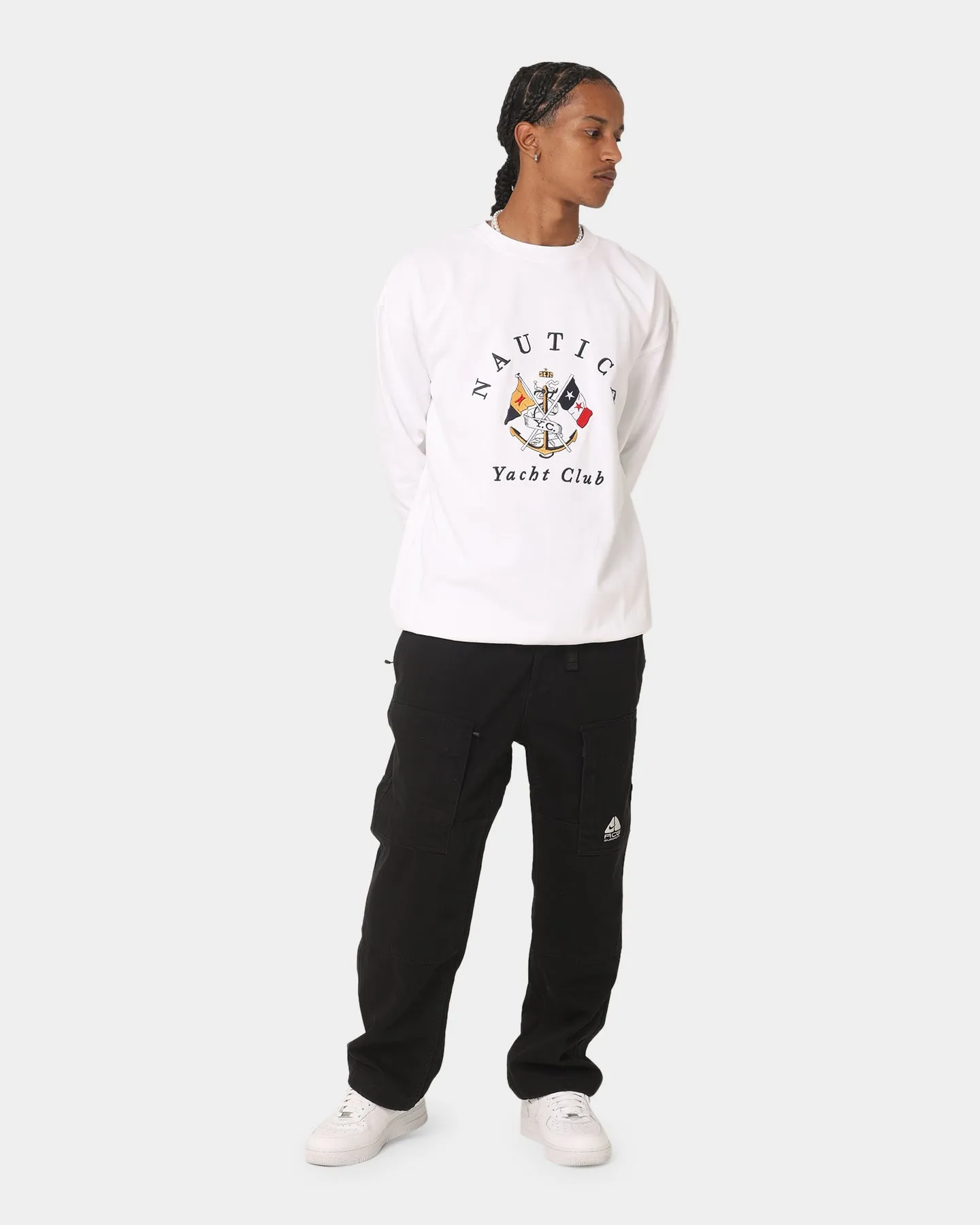 Nautica Lugger Sweatshirt 908 White