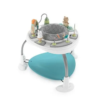 New - Ingenuity Spring & Sprout 2-in-1 Activity Jumper & Table