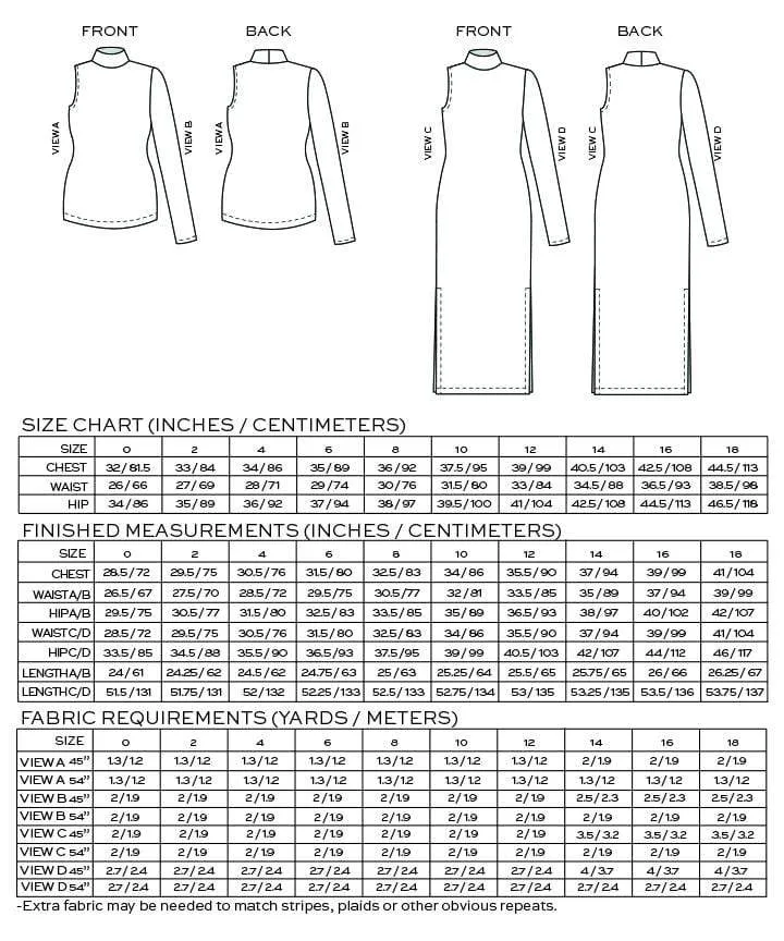 Nikko Top and Dress- True Bias