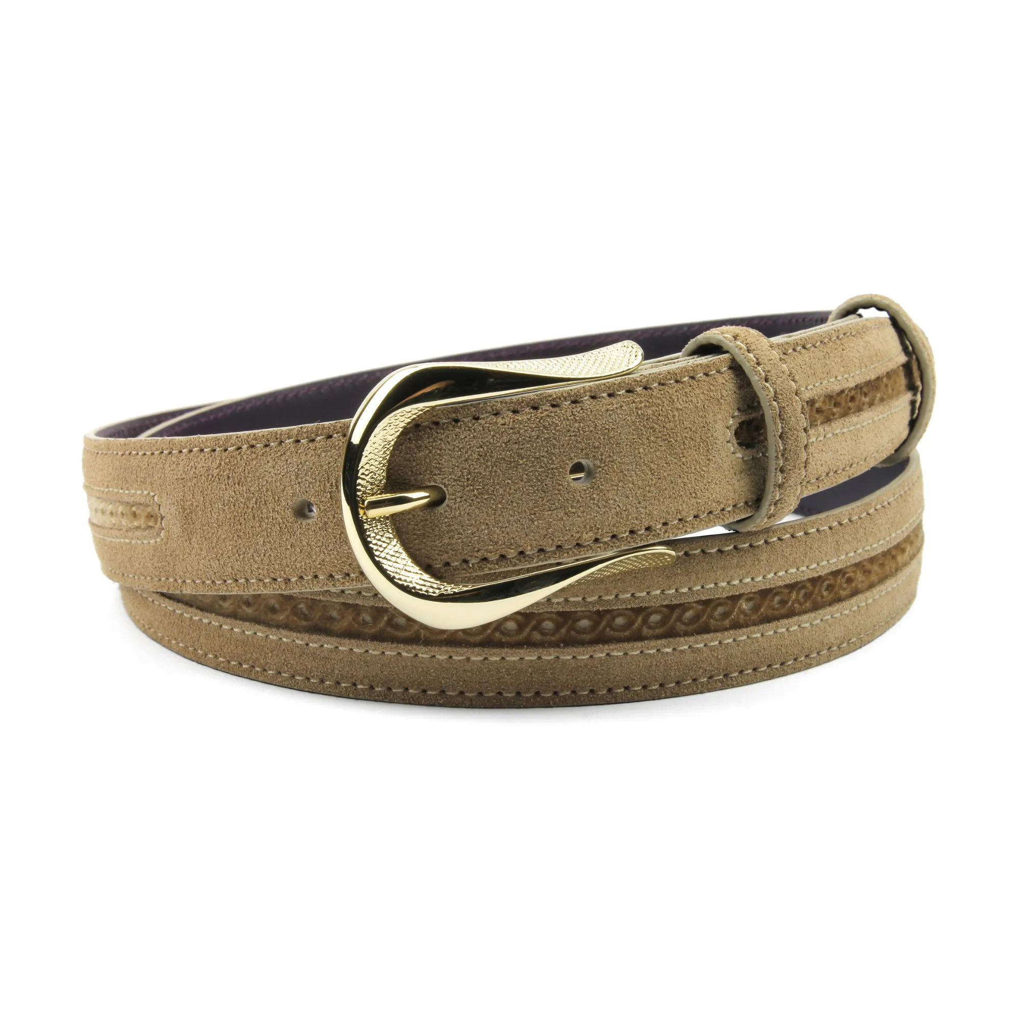 Oak Pfeiffer Suede / Velvet Belt