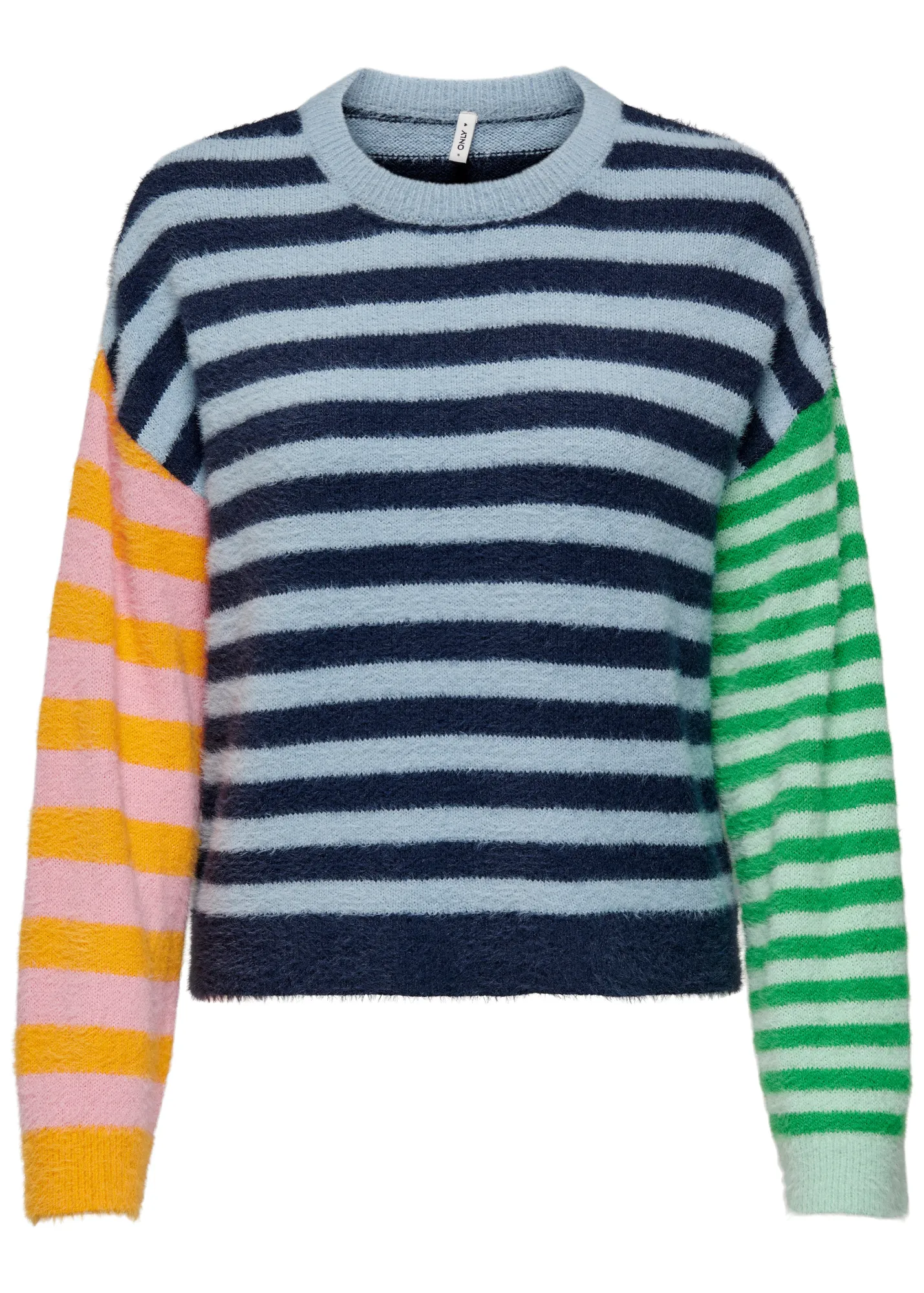 Only - Colour Block Striped Jumper