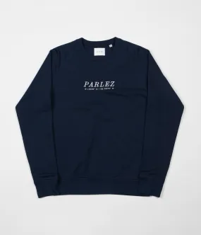 Parlez High Crewneck Sweatshirt - Navy