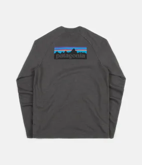 Patagonia P-6 Logo Lightweight Crewneck Sweatshirt - Forge Grey