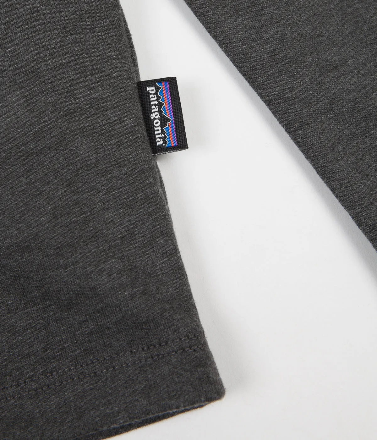 Patagonia P-6 Logo Lightweight Crewneck Sweatshirt - Forge Grey