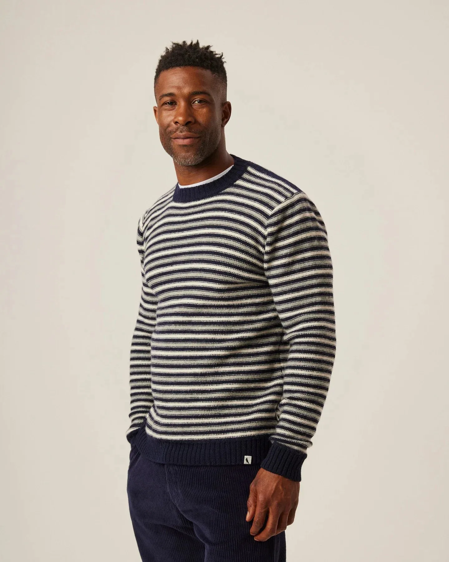 Perry Makers Stitch Crew Neck Jumper Sweater