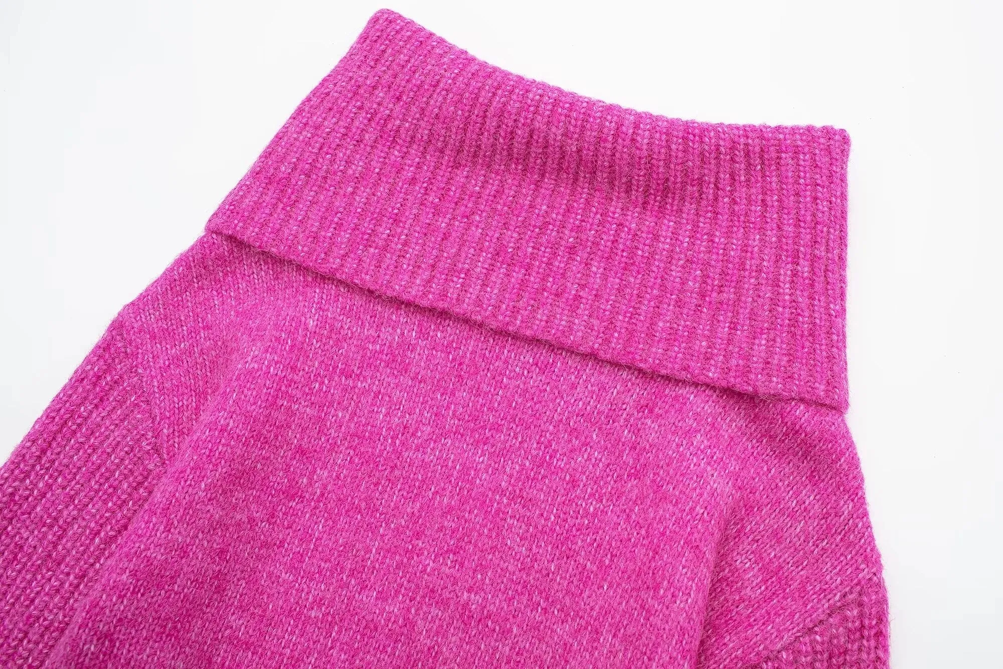 Pre Order:  Pink Knit Maxi Sweater Dress