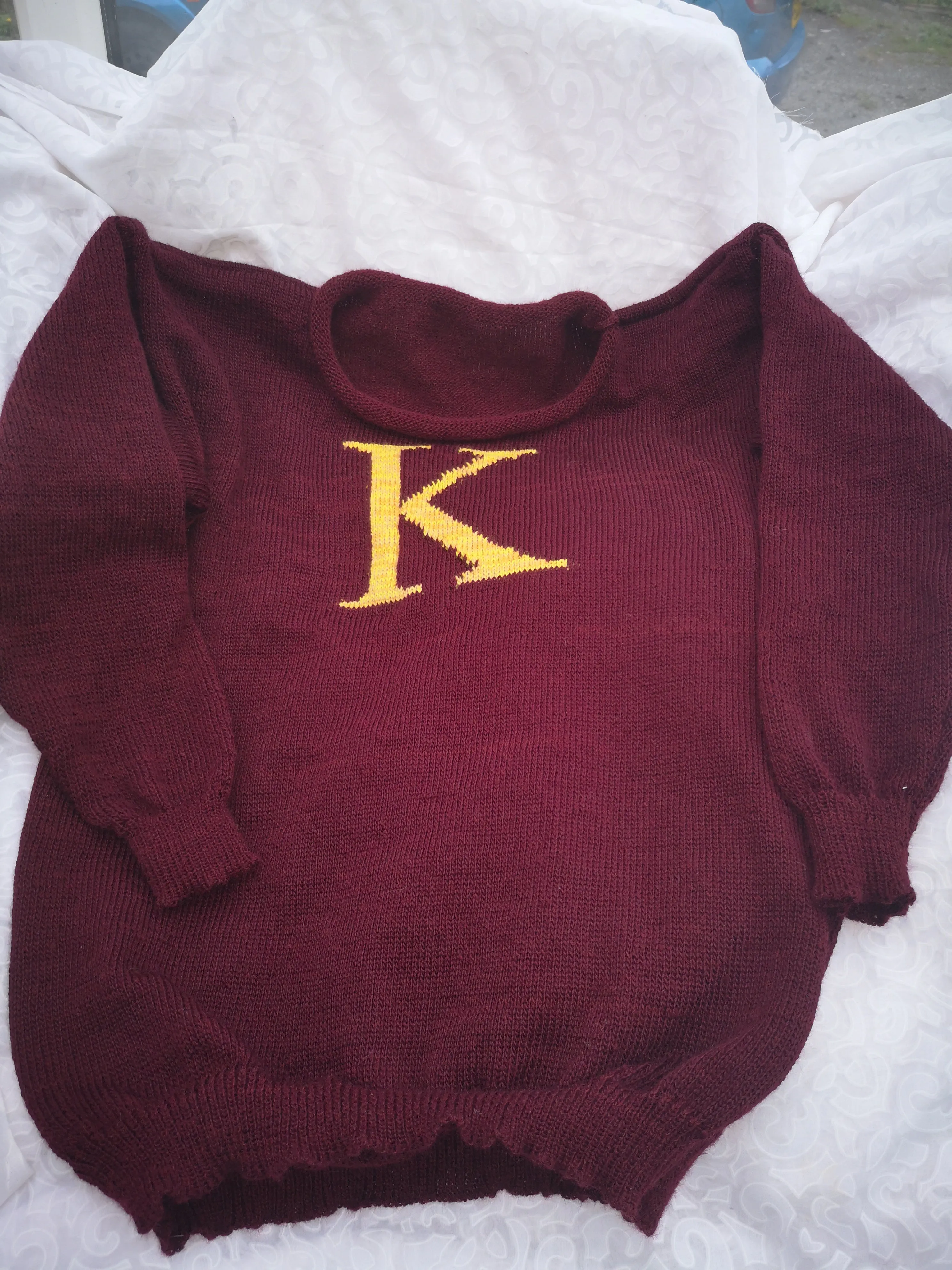 "The Weasley Jumper" Harry & Rons Christmas jumper Unisex, Harry potter inspired.