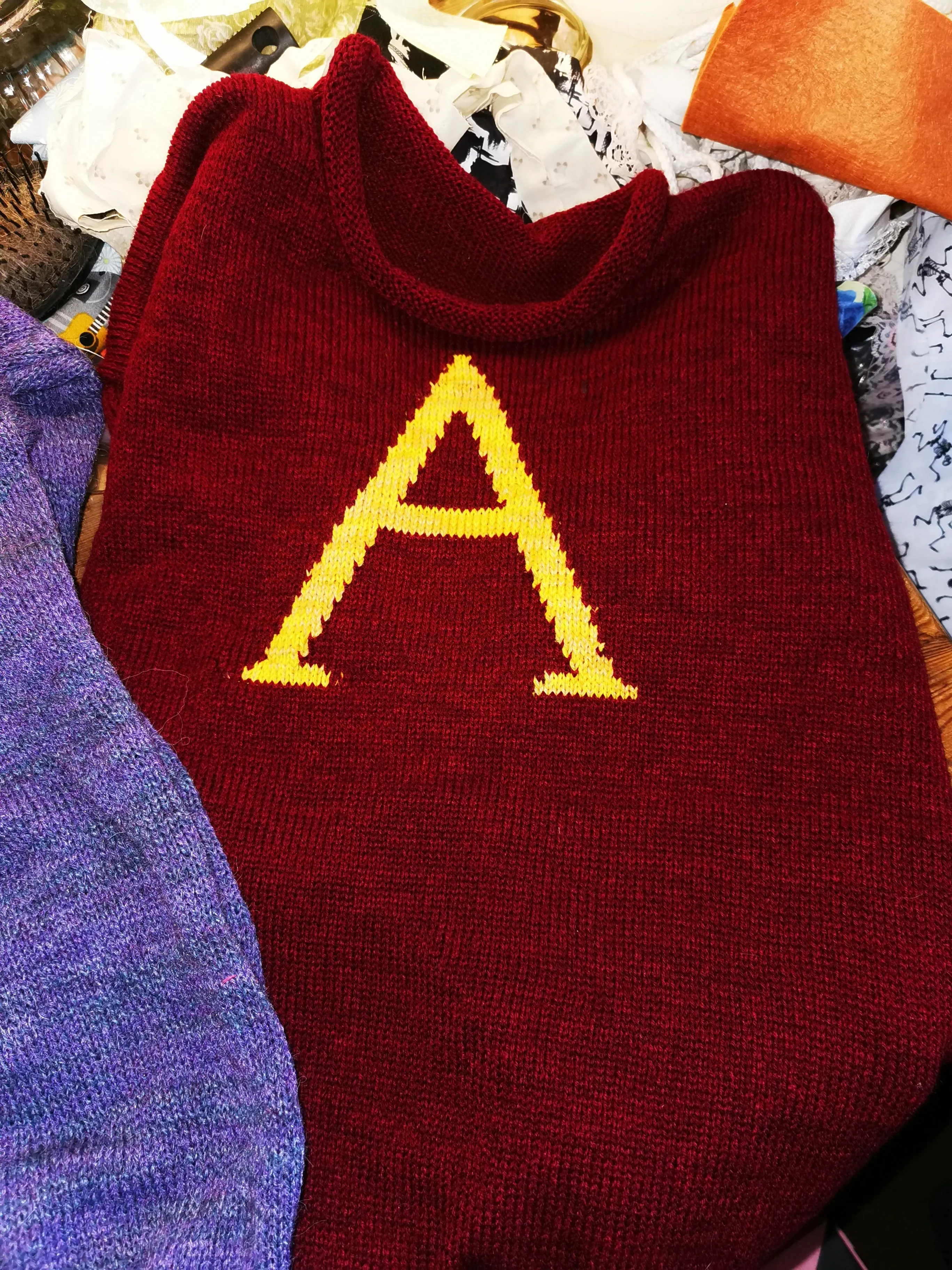 "The Weasley Jumper" Harry & Rons Christmas jumper Unisex, Harry potter inspired.