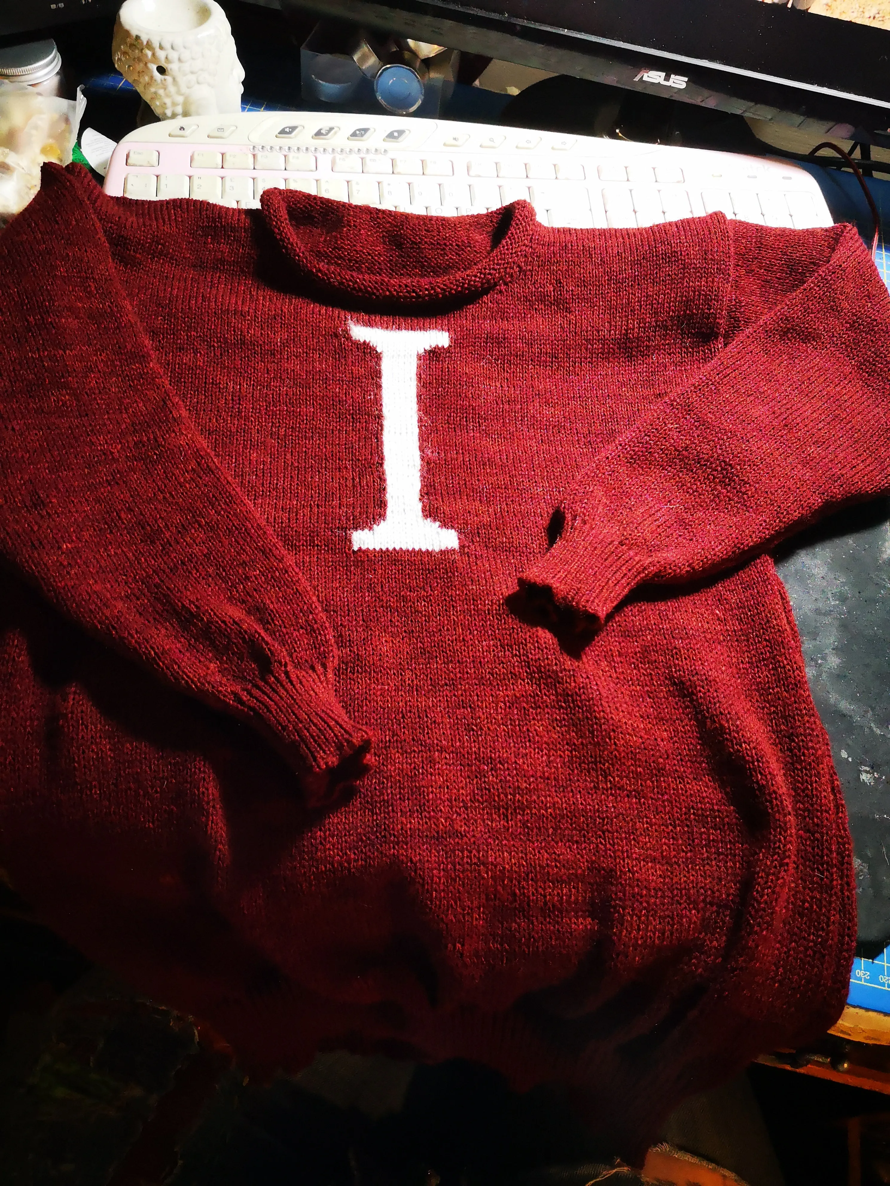 "The Weasley Jumper" Harry & Rons Christmas jumper Unisex, Harry potter inspired.