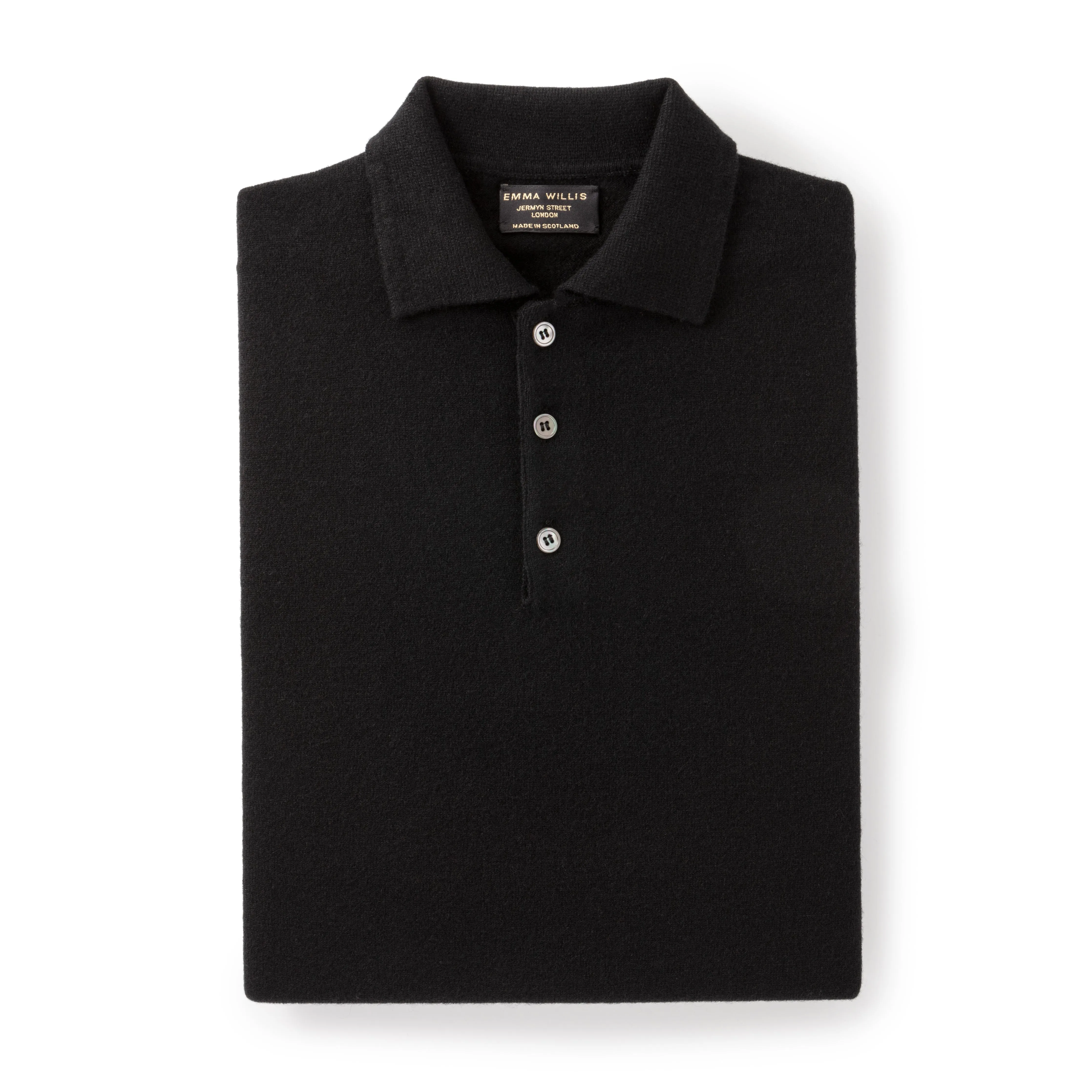 Raven Cashmere Polo