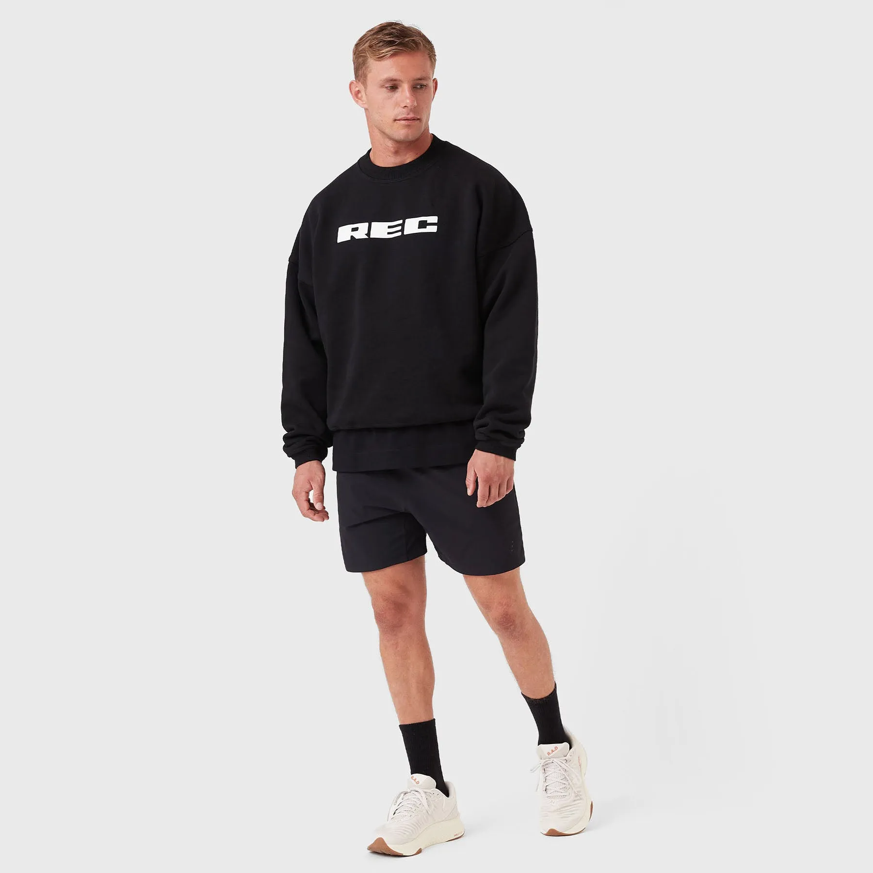 REC GEN - Mass Fleece Crew - Black