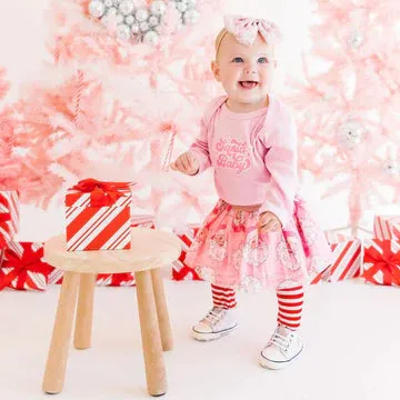 Retro Santa Christmas Tutu