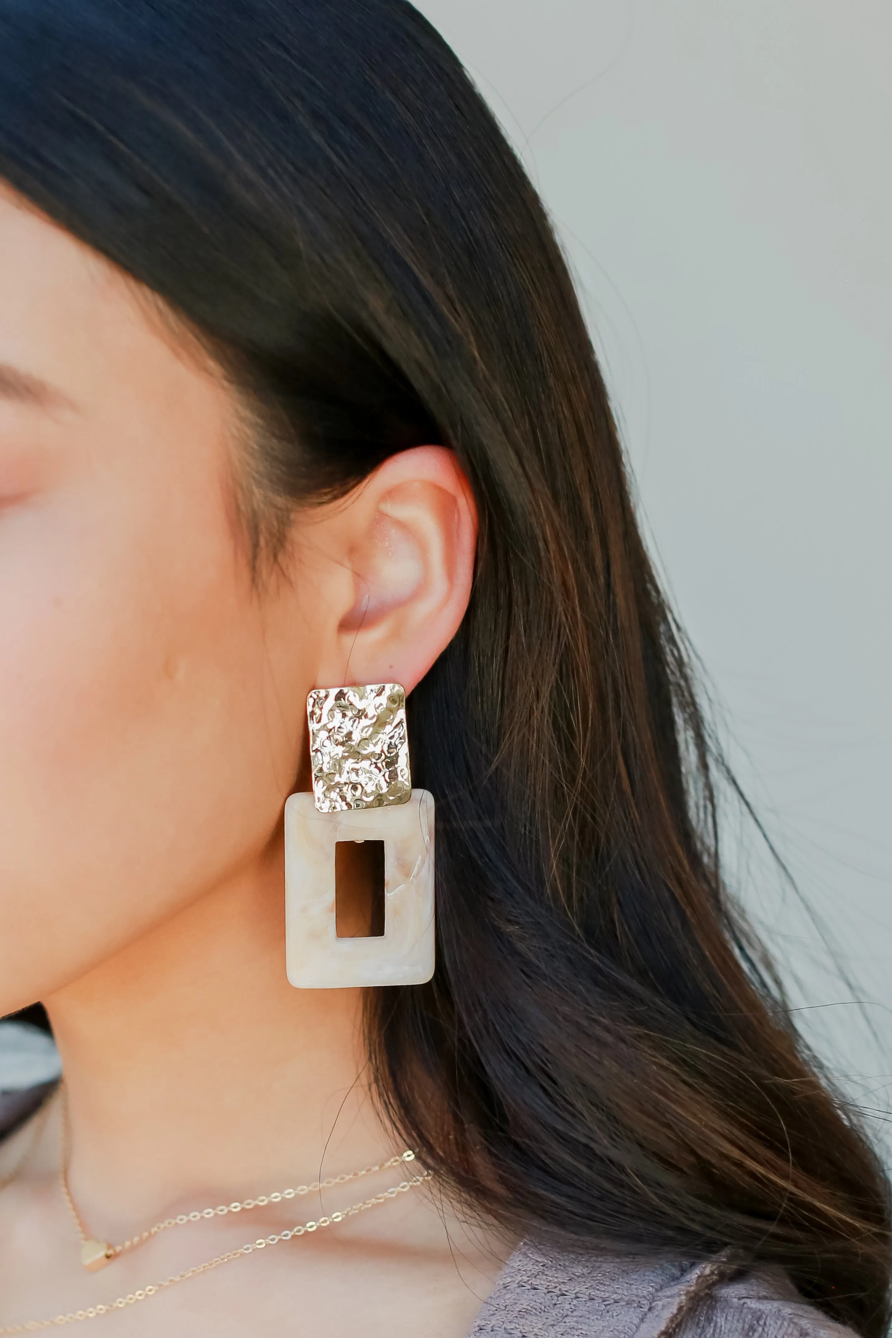 Scarlett Acrylic Statement Earrings