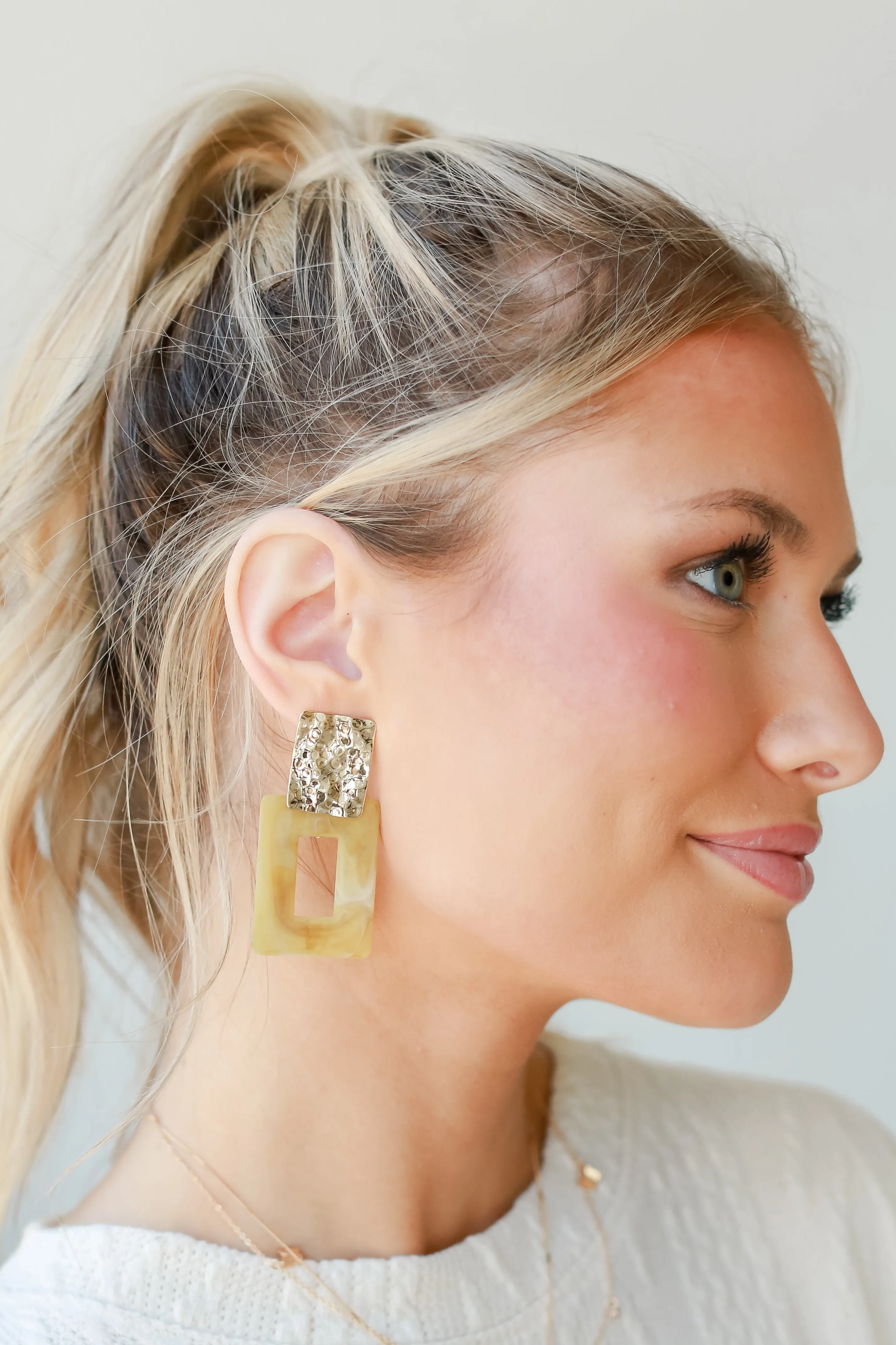 Scarlett Acrylic Statement Earrings