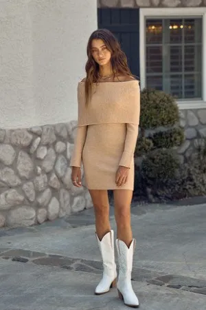 Shrug It Off Sweater Dress