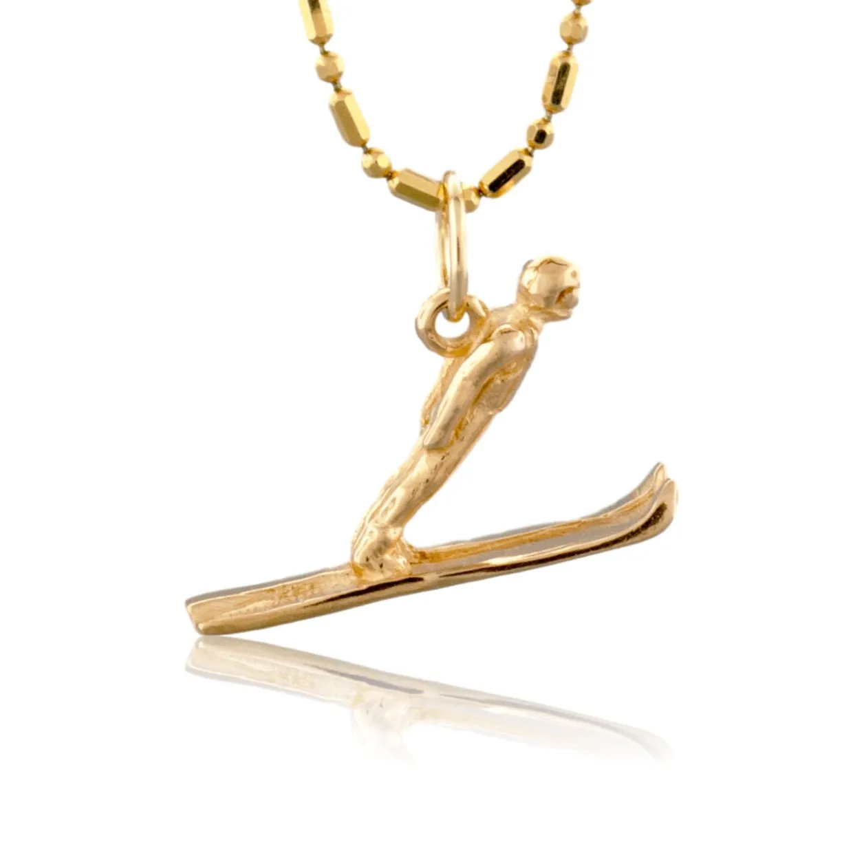 Ski Jumper Charm