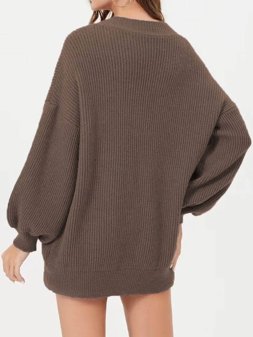 Solid Colour Sweater Knitwear (MS056)