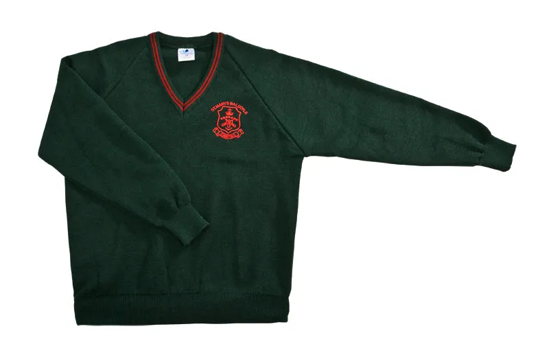 St Mary's Baldoyle School Jumper (Red Crest: 4th - 6th year)