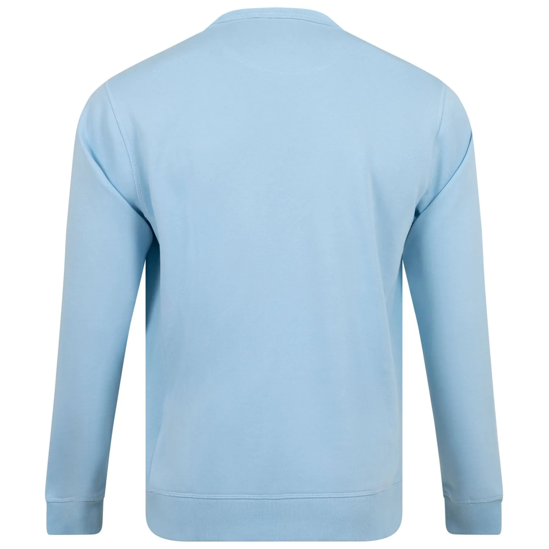 Sticker Pete Fleece Crewneck Sweater Cerulean - SS23