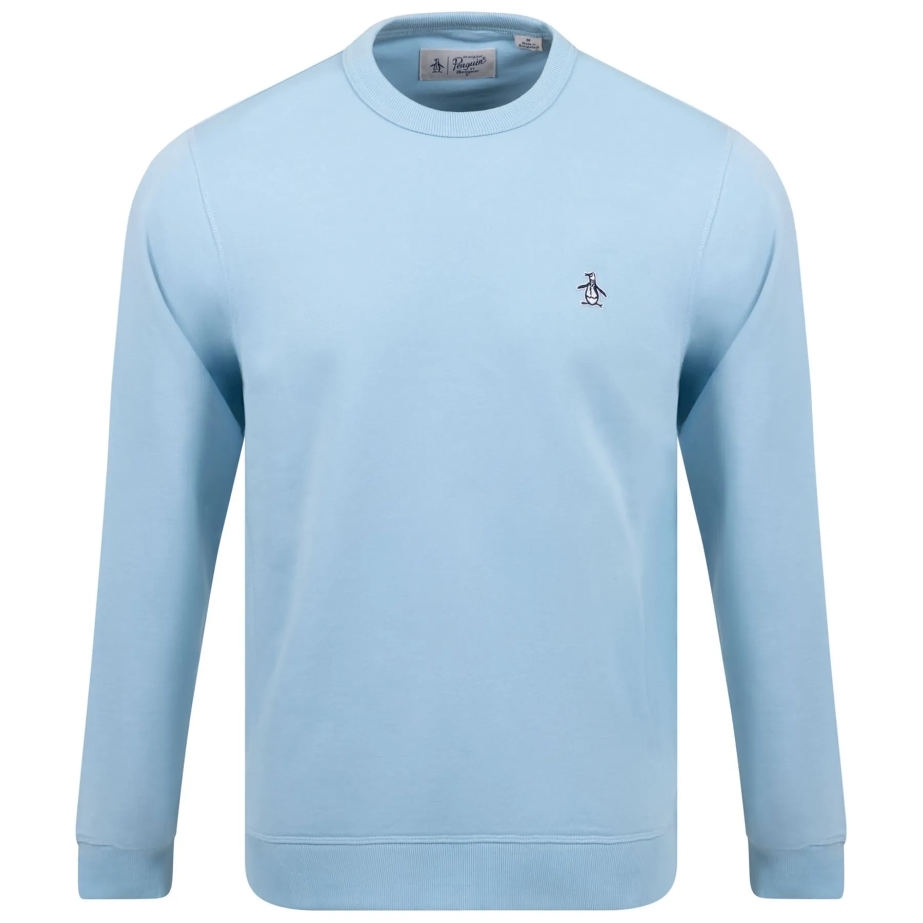 Sticker Pete Fleece Crewneck Sweater Cerulean - SS23