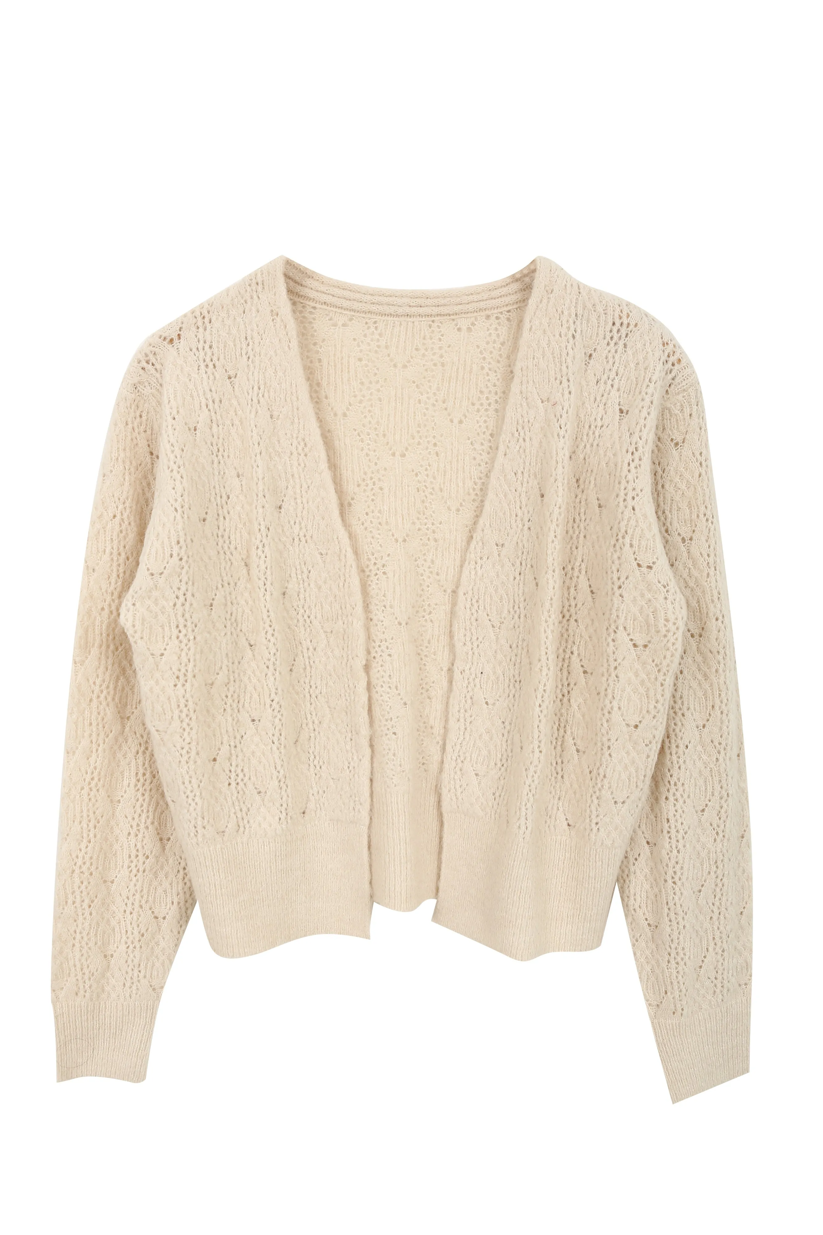 TheKorner Ivory Sweater Cardigan