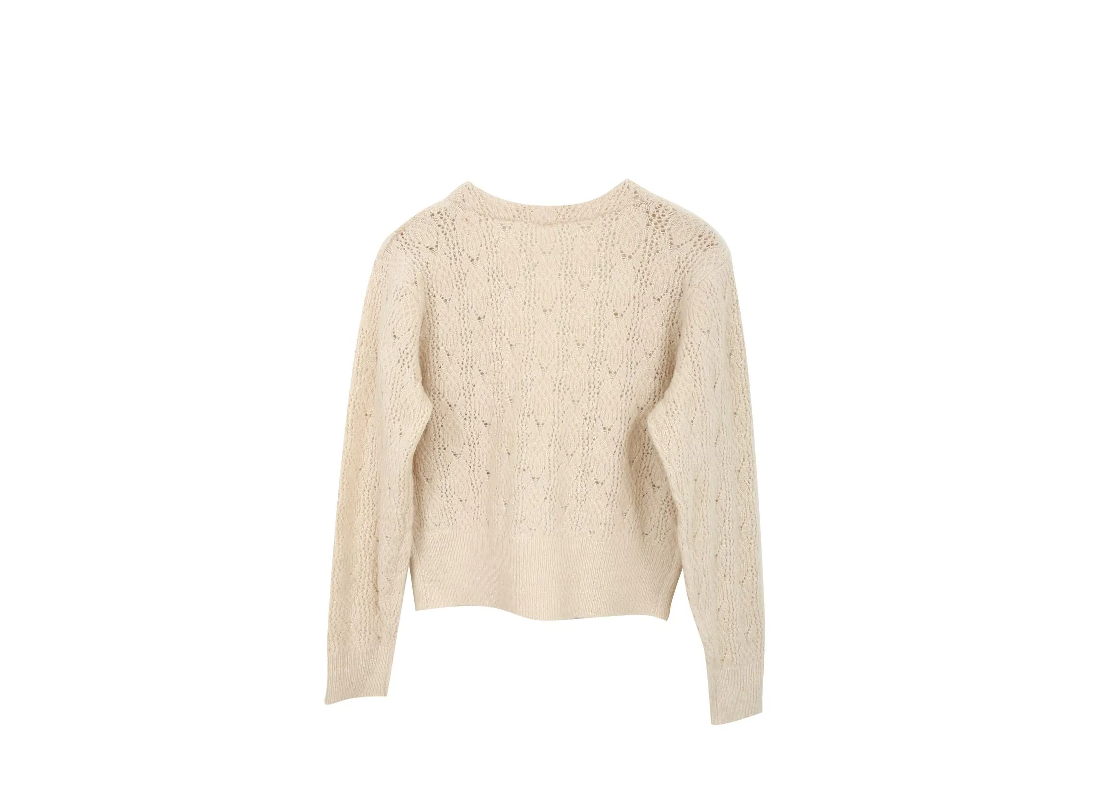 TheKorner Ivory Sweater Cardigan