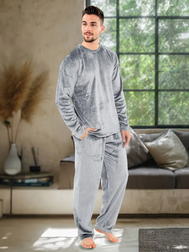 Thermal Flannel Fleece 2-Piece Set