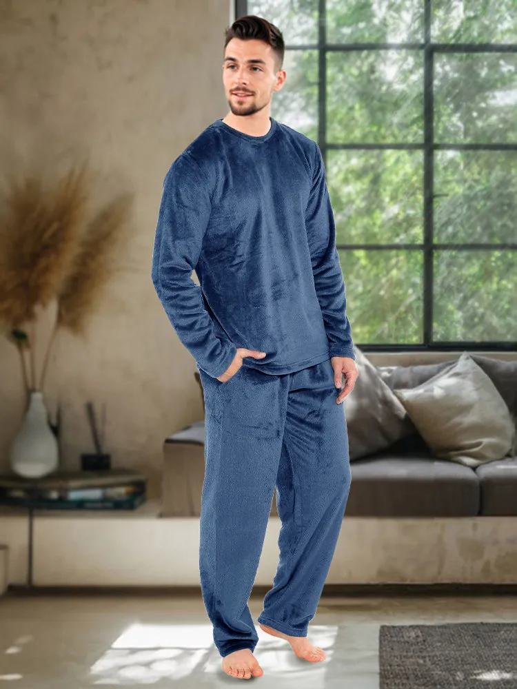 Thermal Flannel Fleece 2-Piece Set