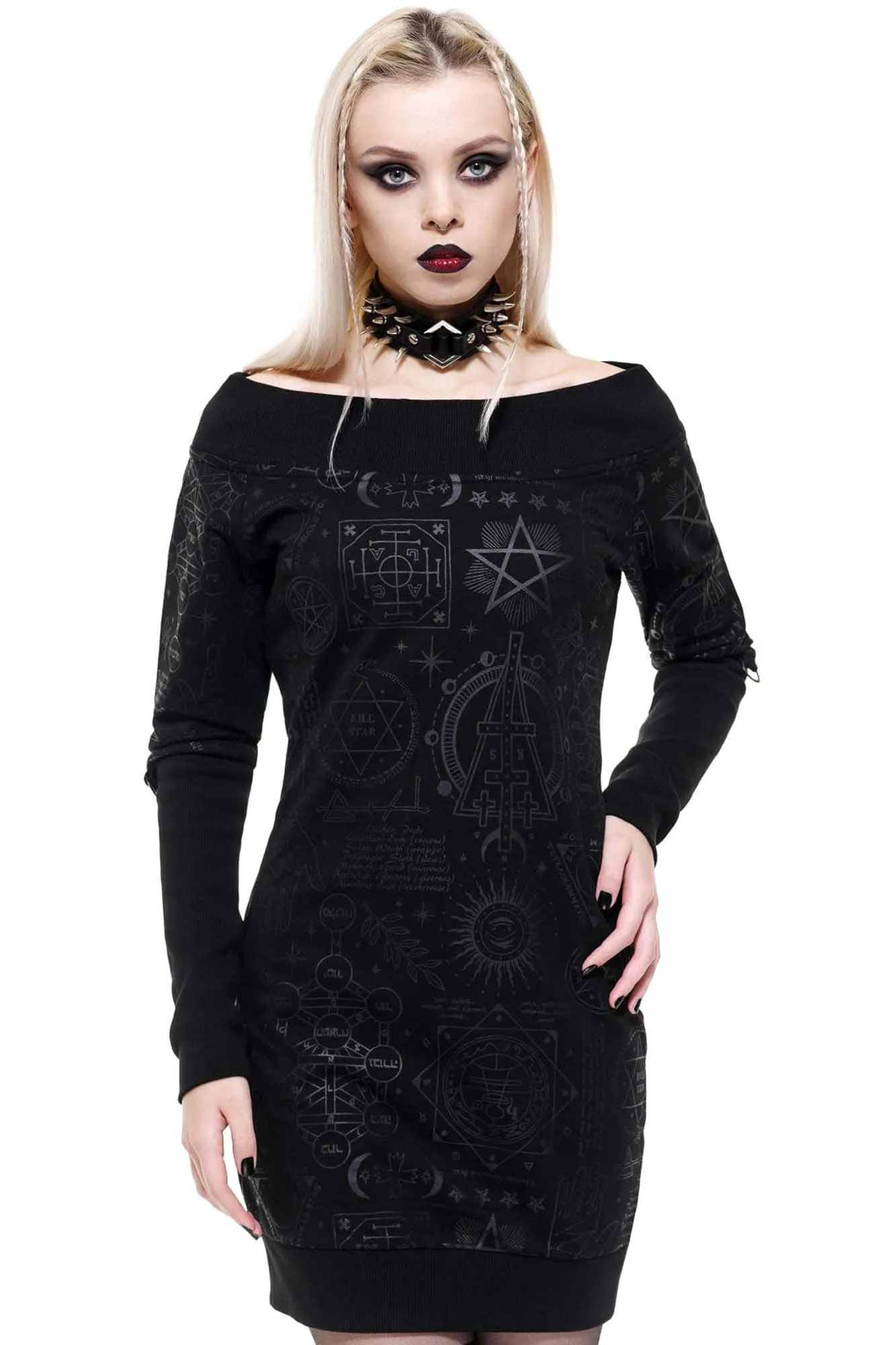 Unholy Sabbath Sweater Dress - Resurrect