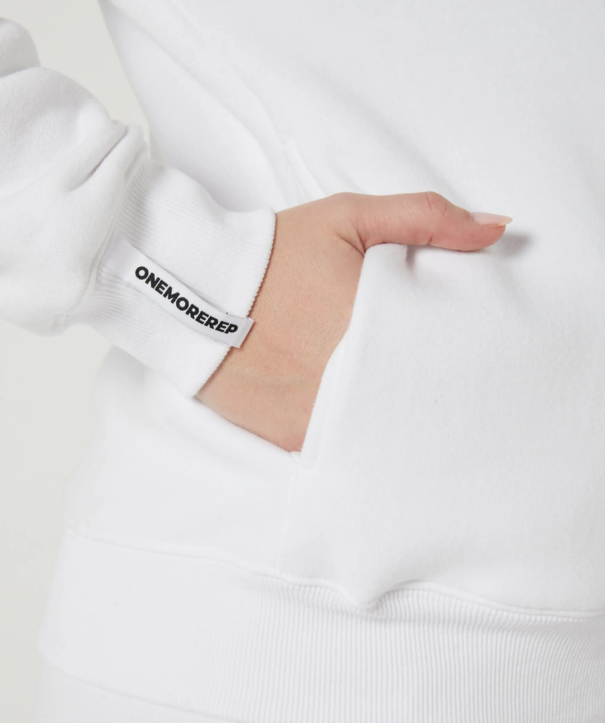 Varsity Crewneck Jumper White/White