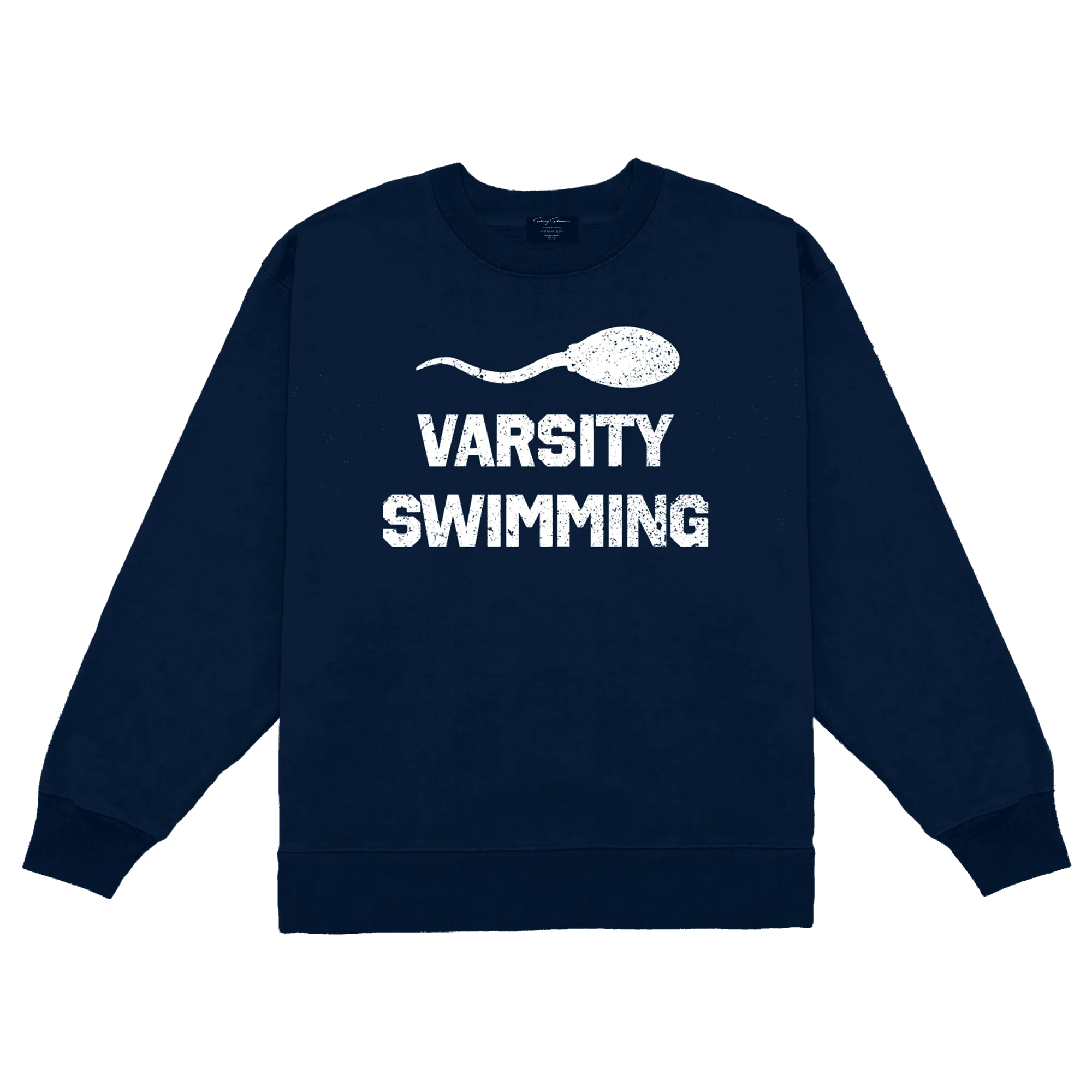 Varsity Swimming Navy Crewneck