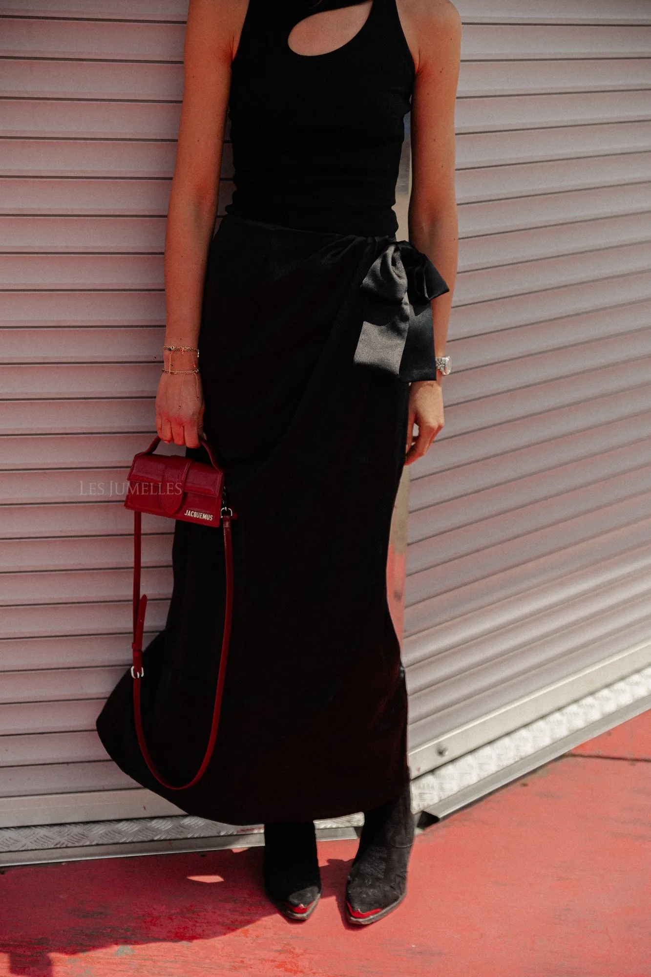 ViNoelle HW long skirt black