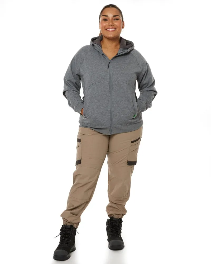 WF-3W Womens Work Fleece - Charcoal Marle