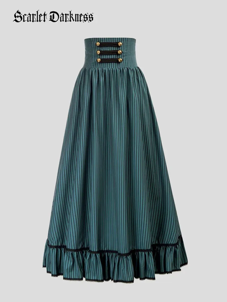 Women Pioneer Costume Classic Prairie Skirt